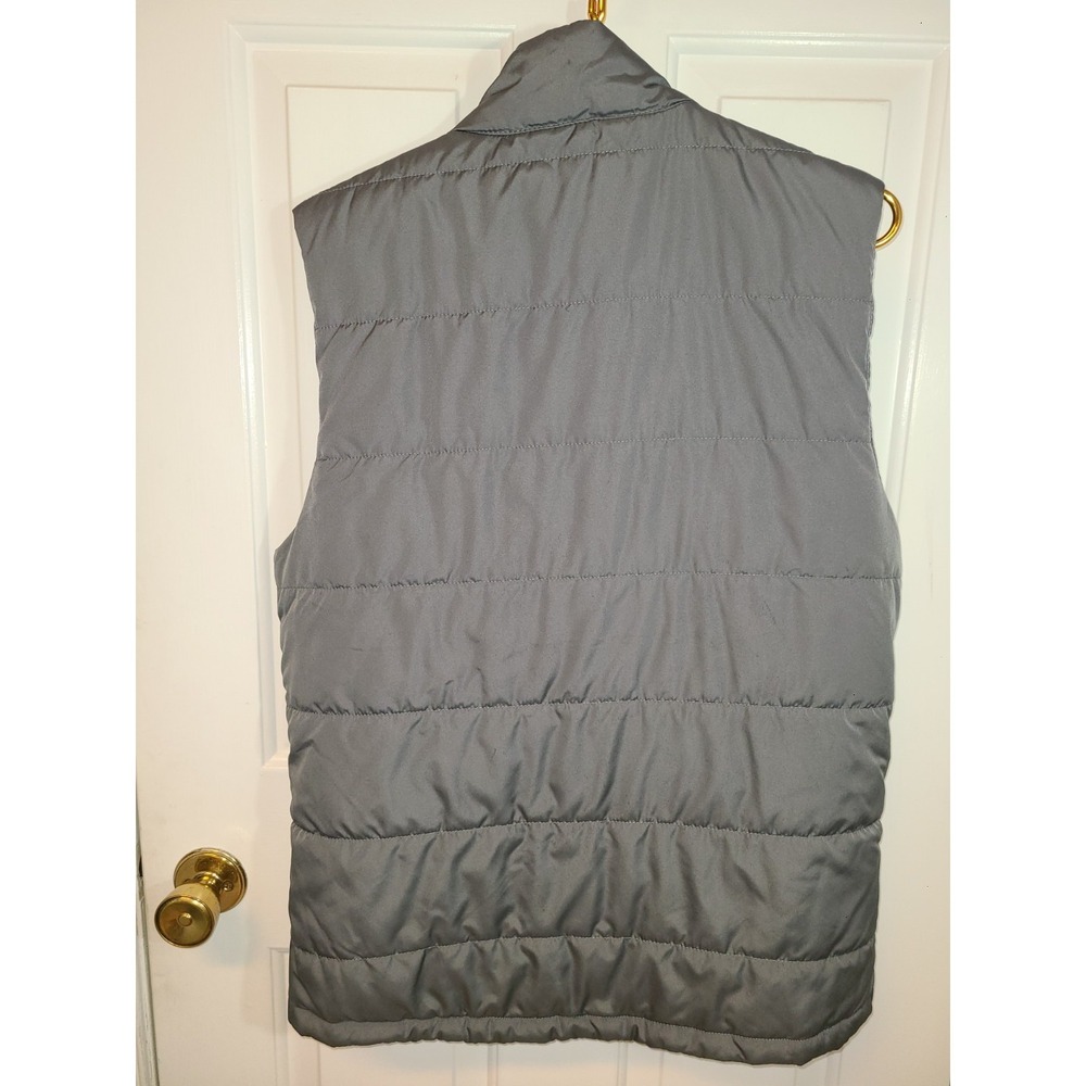 World Series Fox MLB PORT AUTHORITY Med Puffy VEST - SIZE MEDIUM Pockets - Picture 6 of 8
